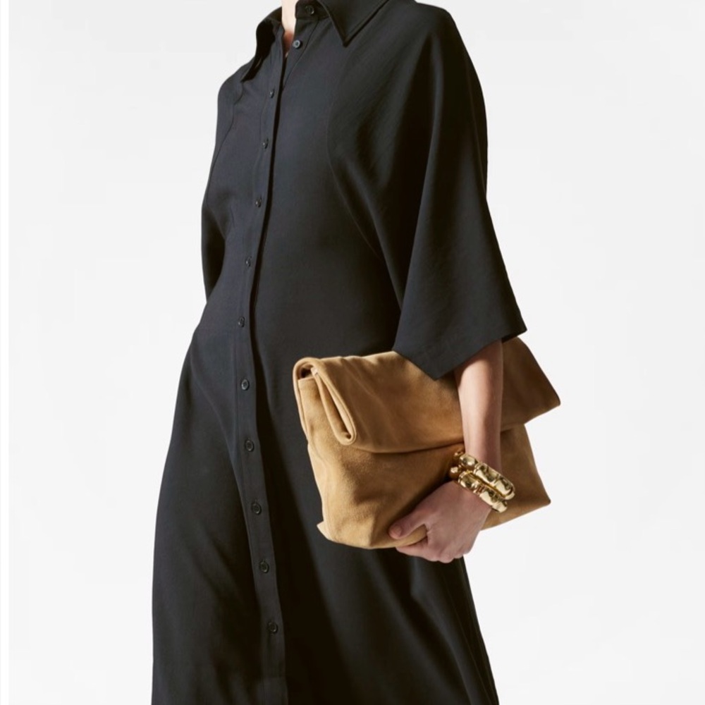 &Other Stories Suede Handbag